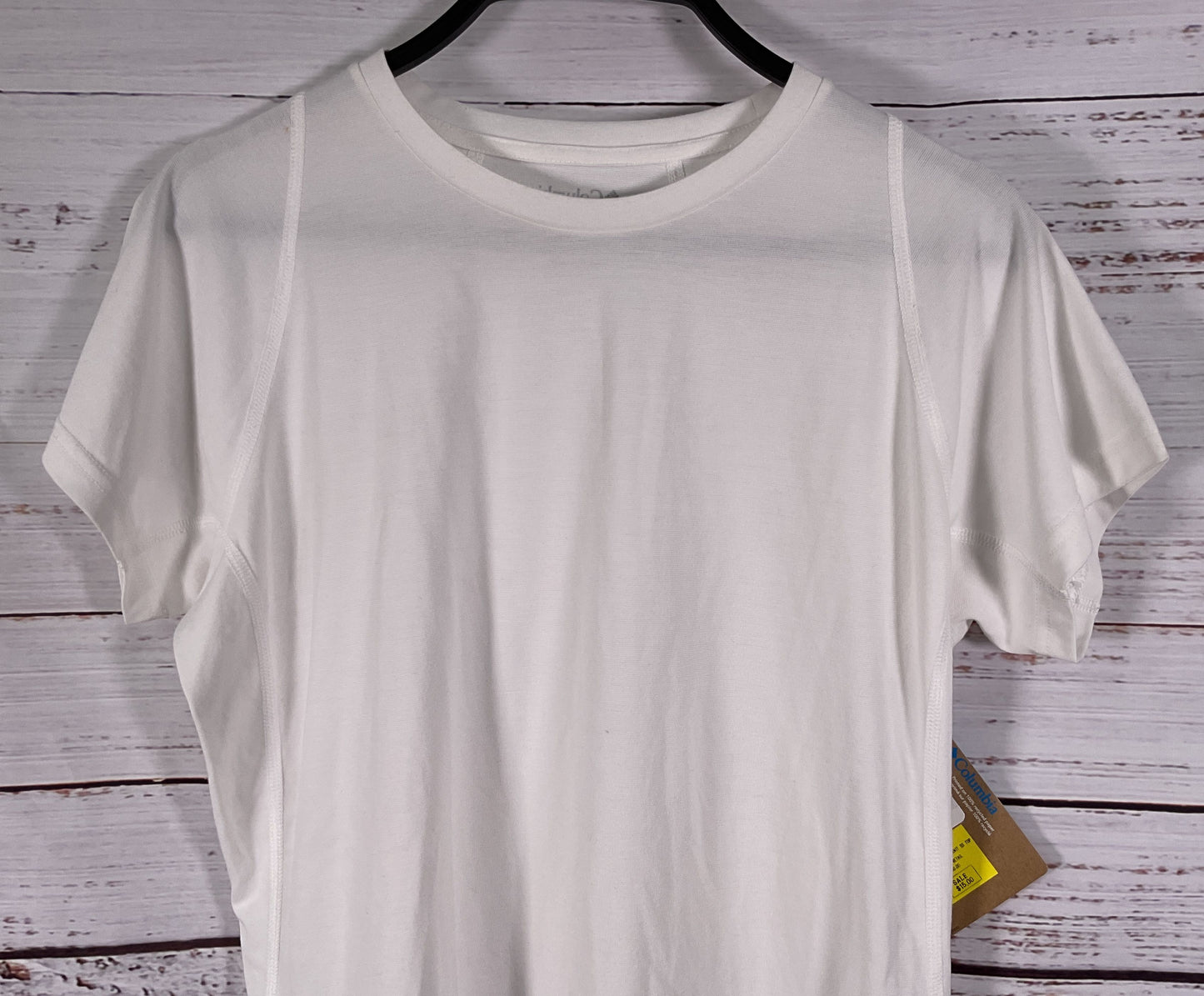Columbia Silver Ridge Women's White Short Sleeve T-Shirt Size M