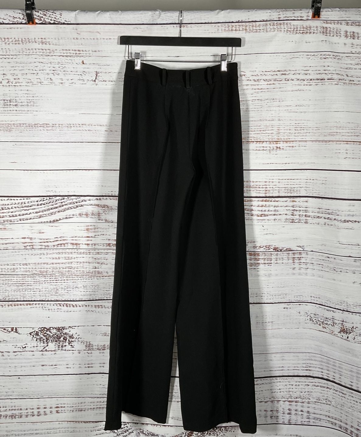 Very Nice NWT Milly Black Hayden Pntck Trousers - Size 0 RETAILS: $345