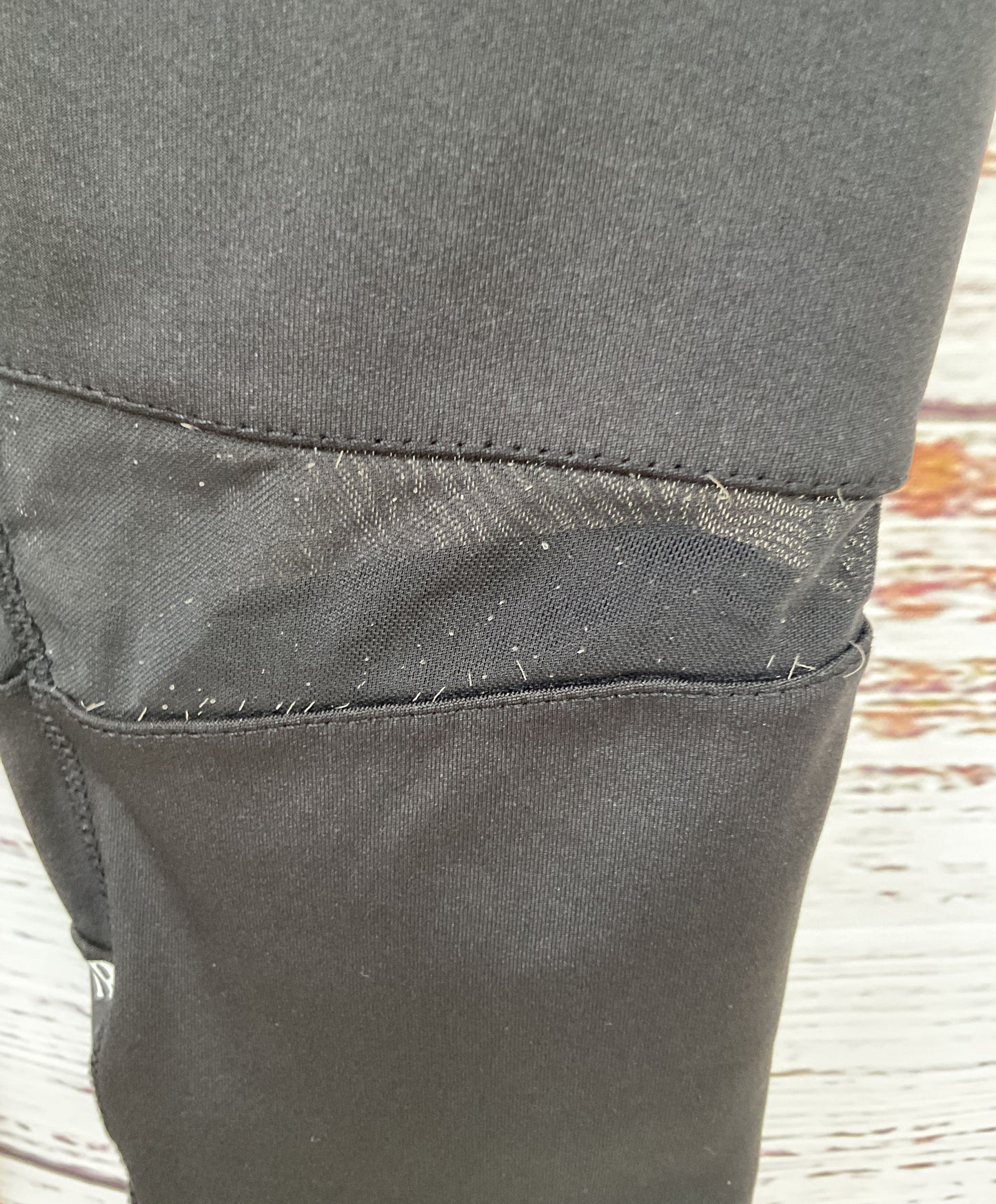 True Religion Women's Black Signature Monogram Leggings Size S