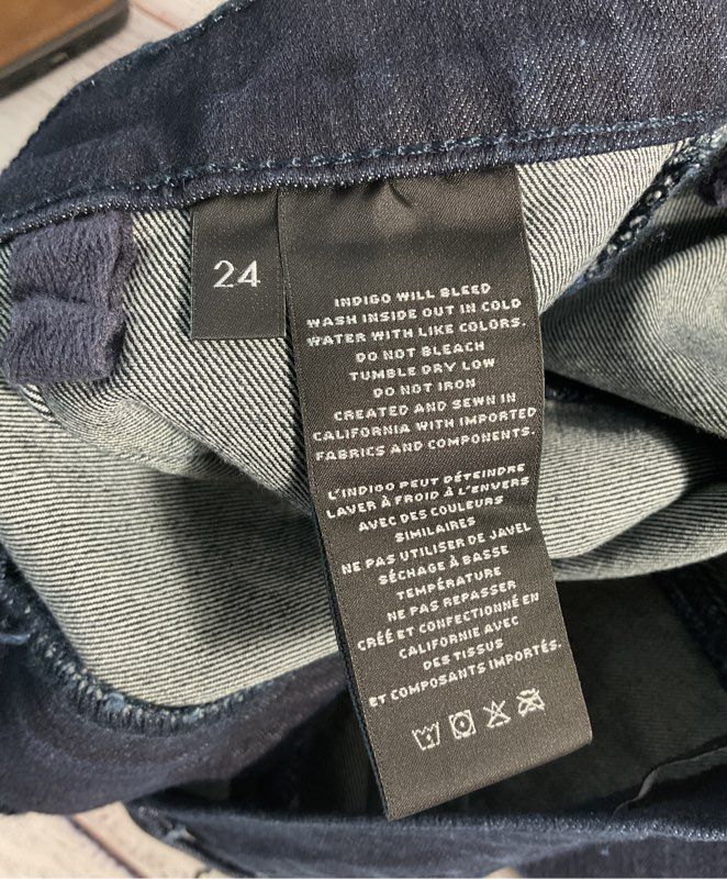 NWT J Brand Maria Medium Wash Stirrup Jeans Size 24 Women's