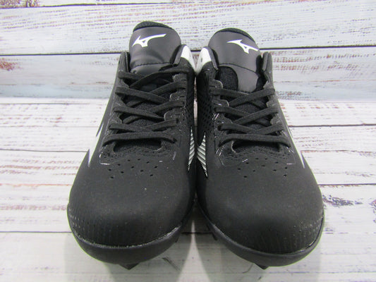 Mizuno Wave LightRevo Boy's Black Baseball Cleats Size 5