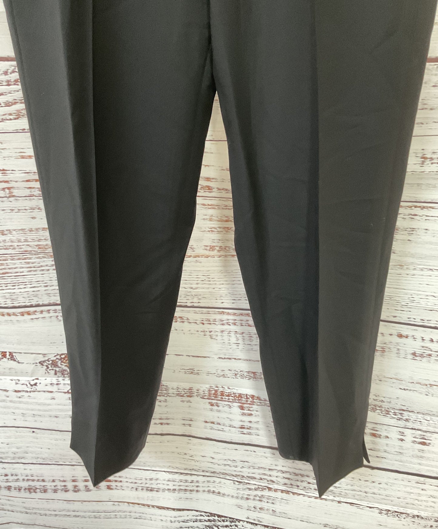 Paul Smith Women's Black Wool Blend Jeweled Cropped Pants Size 42 Made in Italy