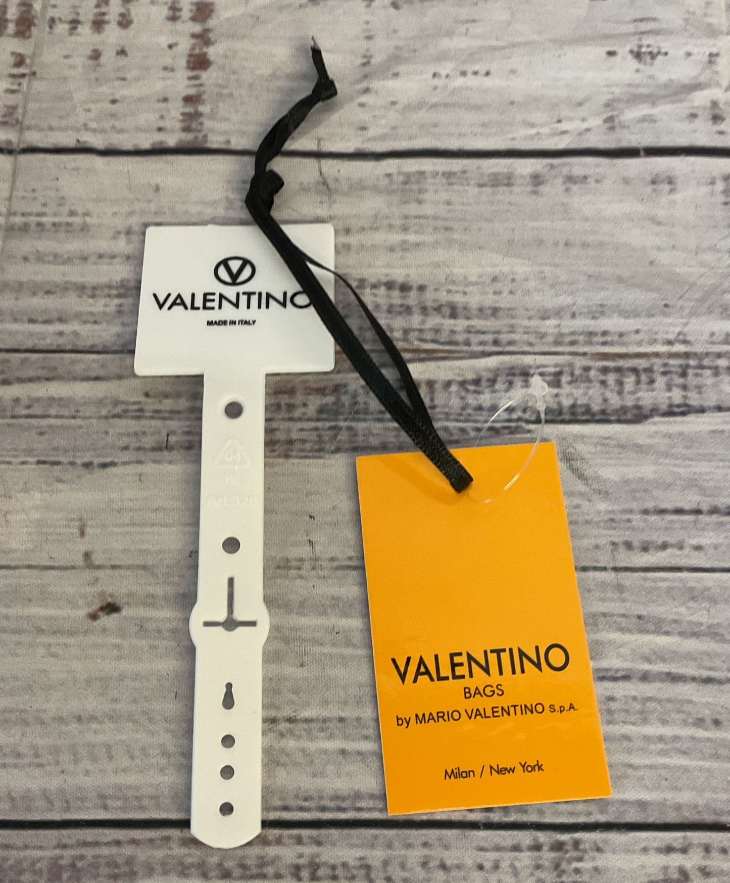 Valentino by Mario Valentino Giusy Embellished Logo Leather Belt Black S