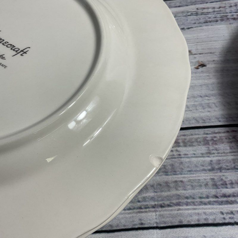 Homecraft By Noritake 9212 Summer Estate Set Of 6 Floral Salad Plates 8.5"