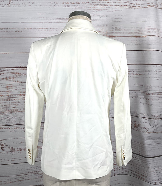 Vilagallo Double Breasted Jacket White 42