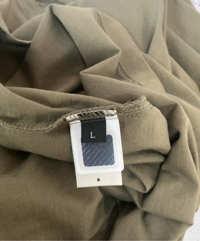 NWT Men's Stampd Olive Green Stack Logo Perfect T Size L