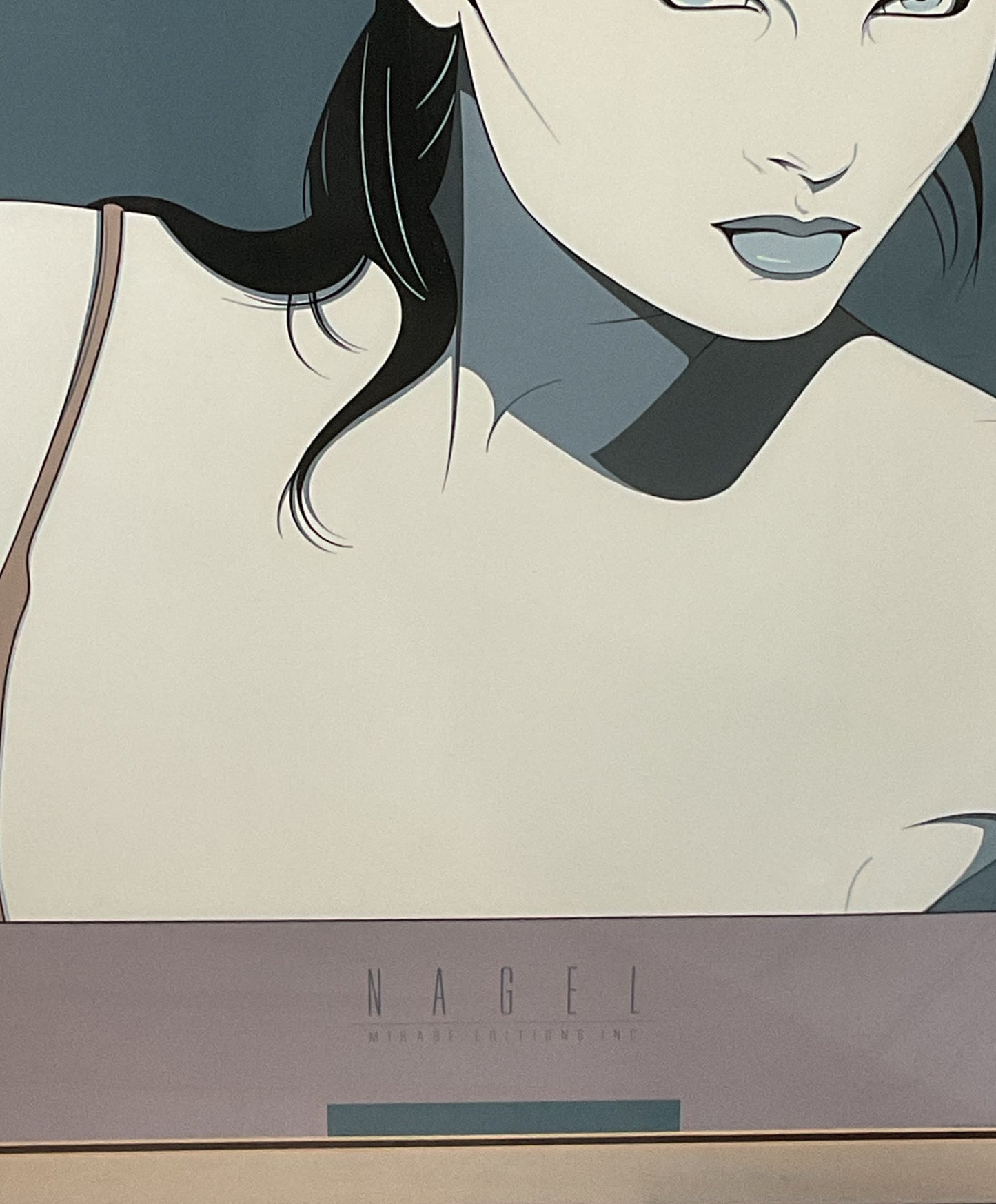 Patrick Nagel Dakota Commemorative #14 Mirage Editions Framed