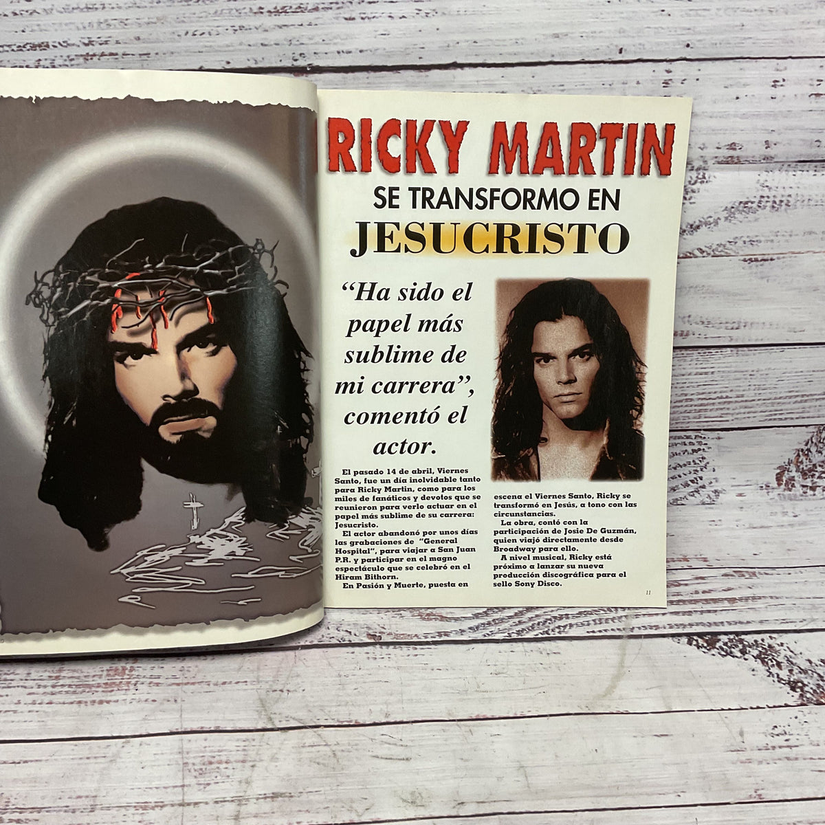 Tv Y Novelas Magazine 1994 Selena Muerte Ricky Martin