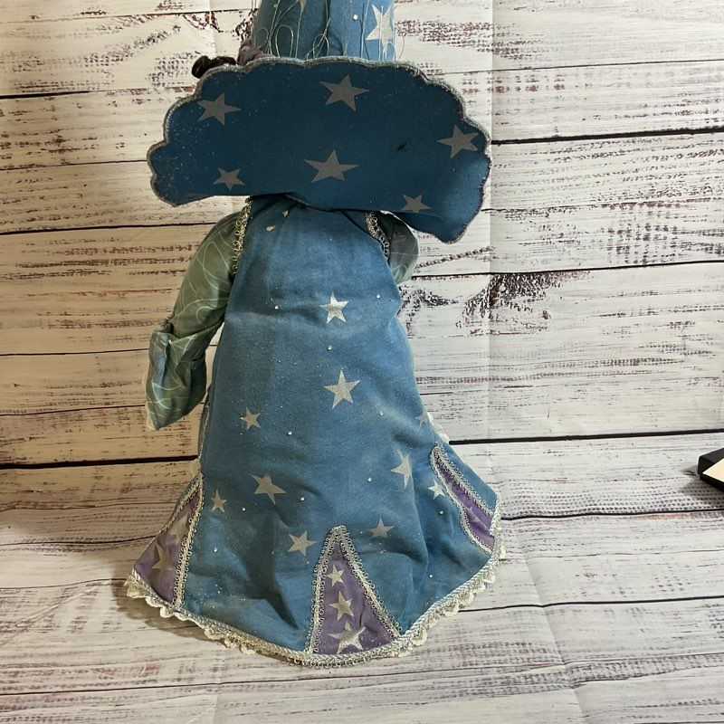 VTG. GLORIA VANDERBILT Sorcerer Wizard Porcelain Doll- 14.5"