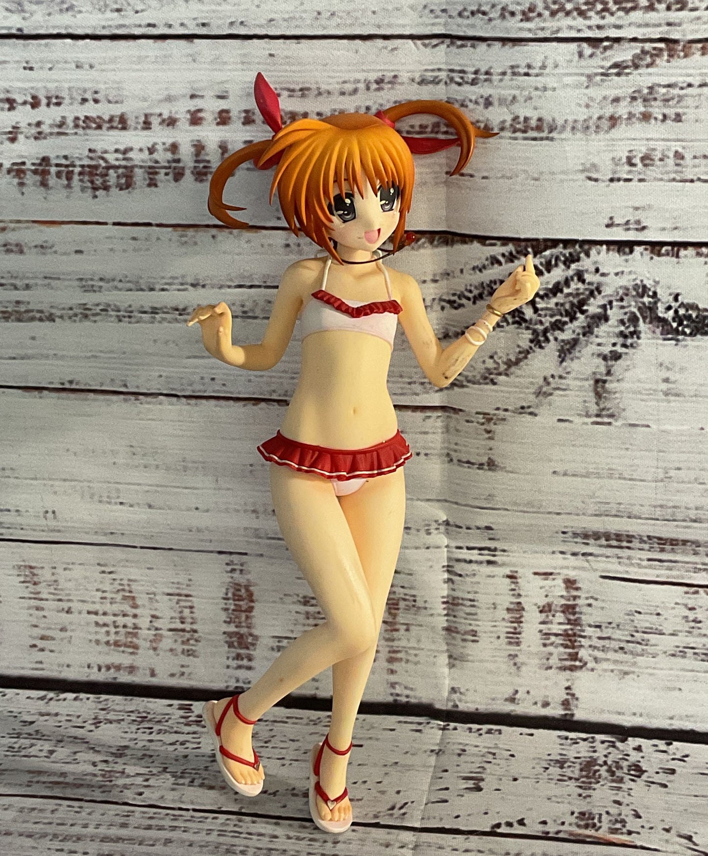 Magical Girl Lyrical Nanoha Takamachi Swimsuit Ver 1/4 Figurine