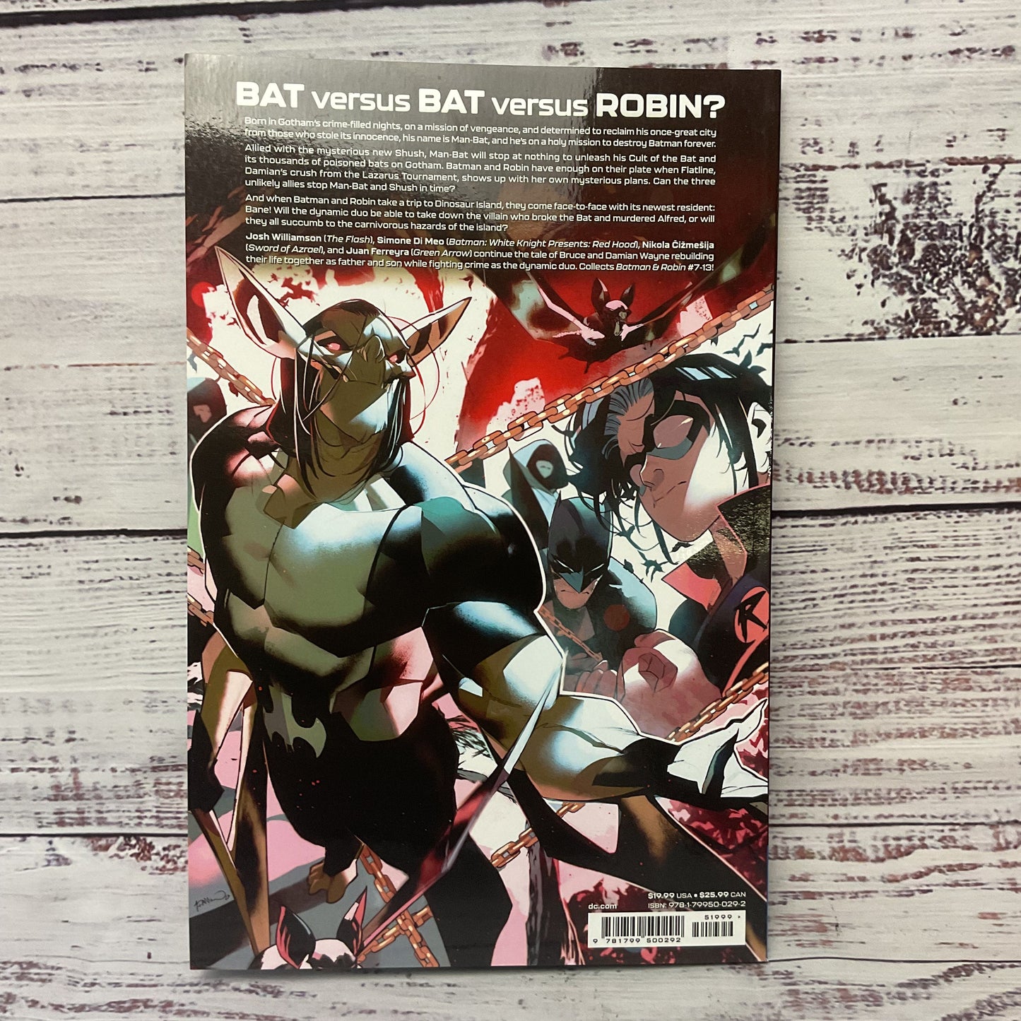 DC Comics Batman And Robin Vol. 2: Growing Pains by Joshua Williamson