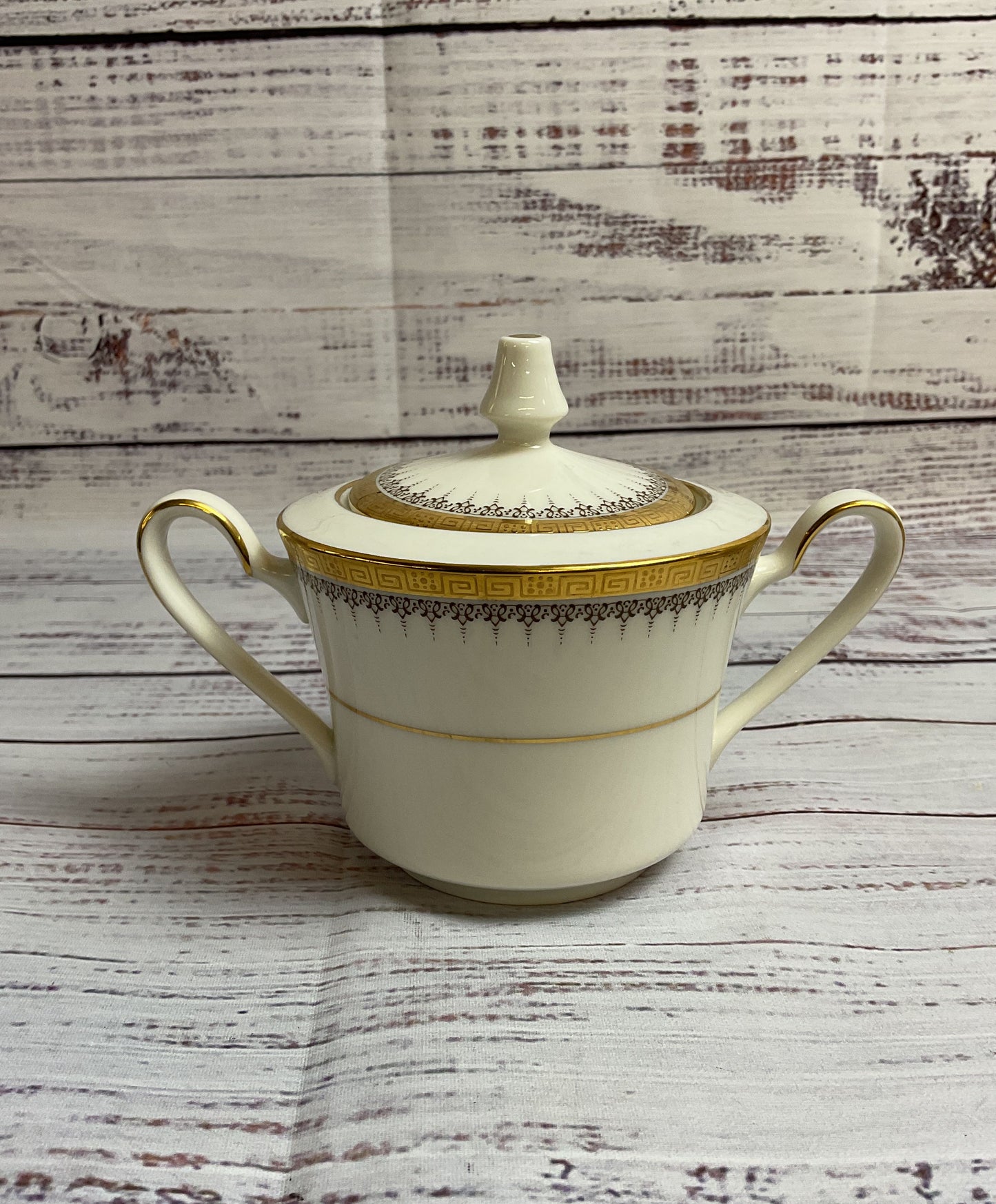 Vintage 1972 Edinburgh Noritake Matching Cream And Sugar Set
