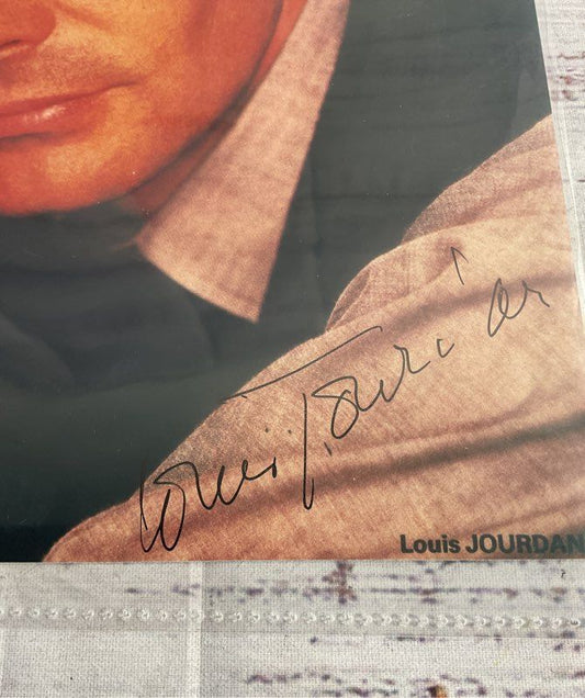Louis Jourdan Autograph Photo 8x10 Signed
