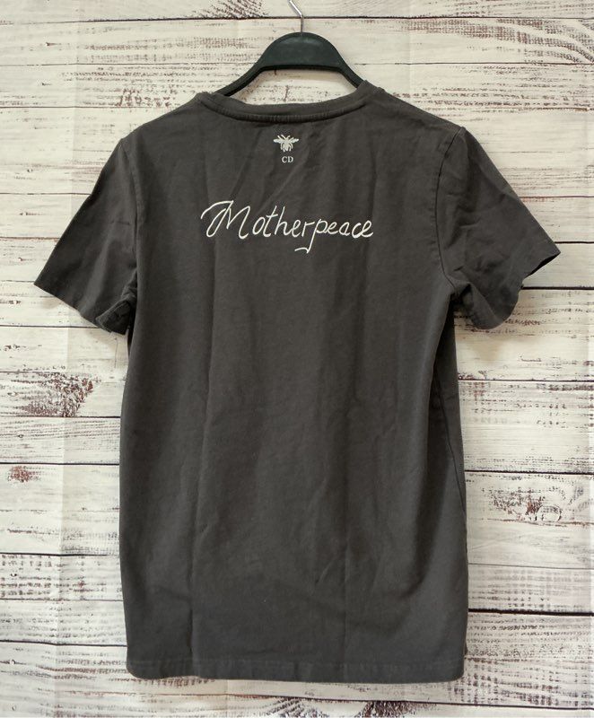 Women's Christian Dior Gray Wheel of Fortune T-shirt Size S