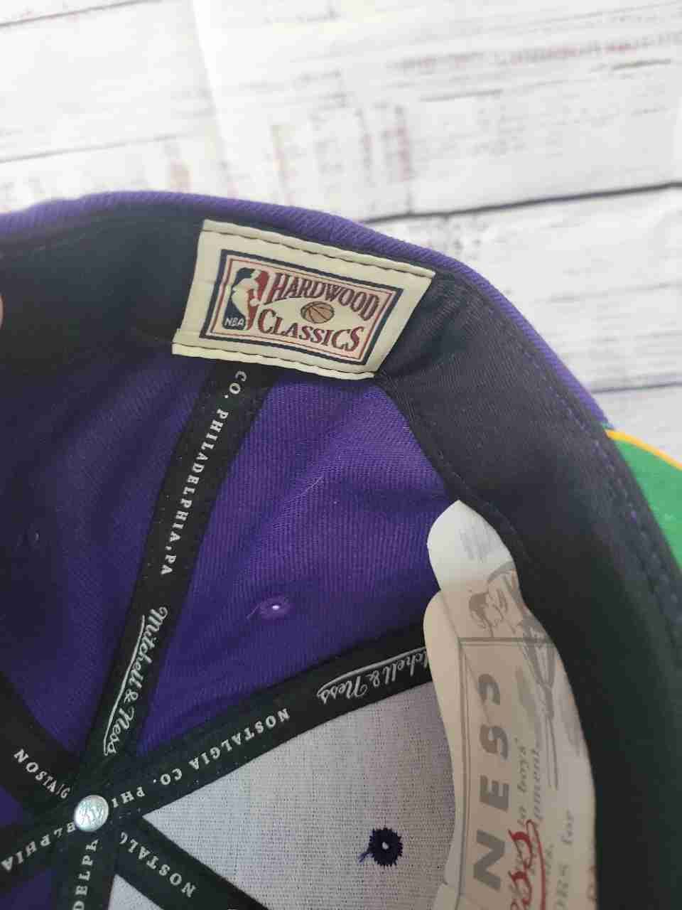NWT Men's Mitchell & Ness Lakers Baseball Cap Size XL