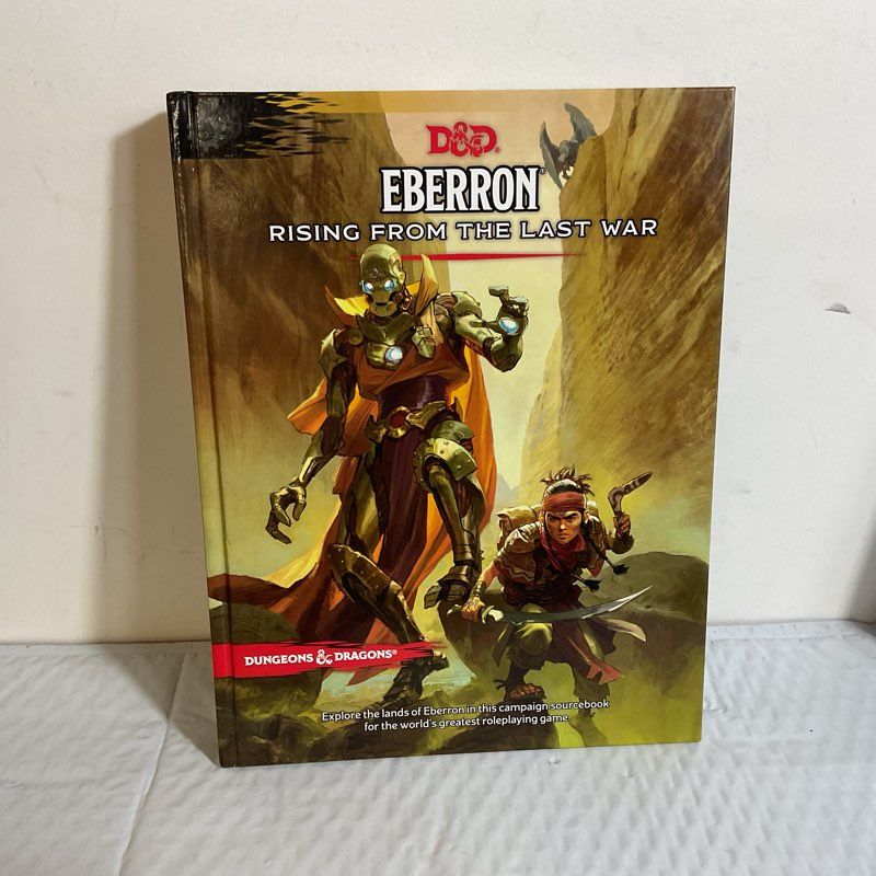 D&D Dungeons & Dragons 5e Eberron Rising From The Last War Standard Cover