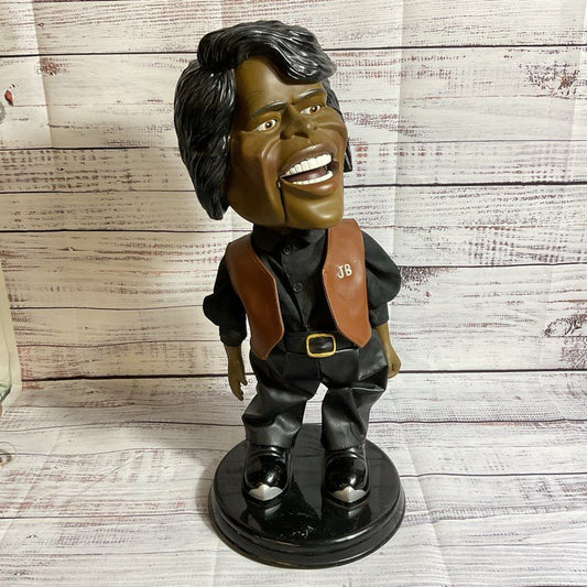 VTG. JB Gemmy Animated Singing James Brown I Feel Good - WORKS!!!!