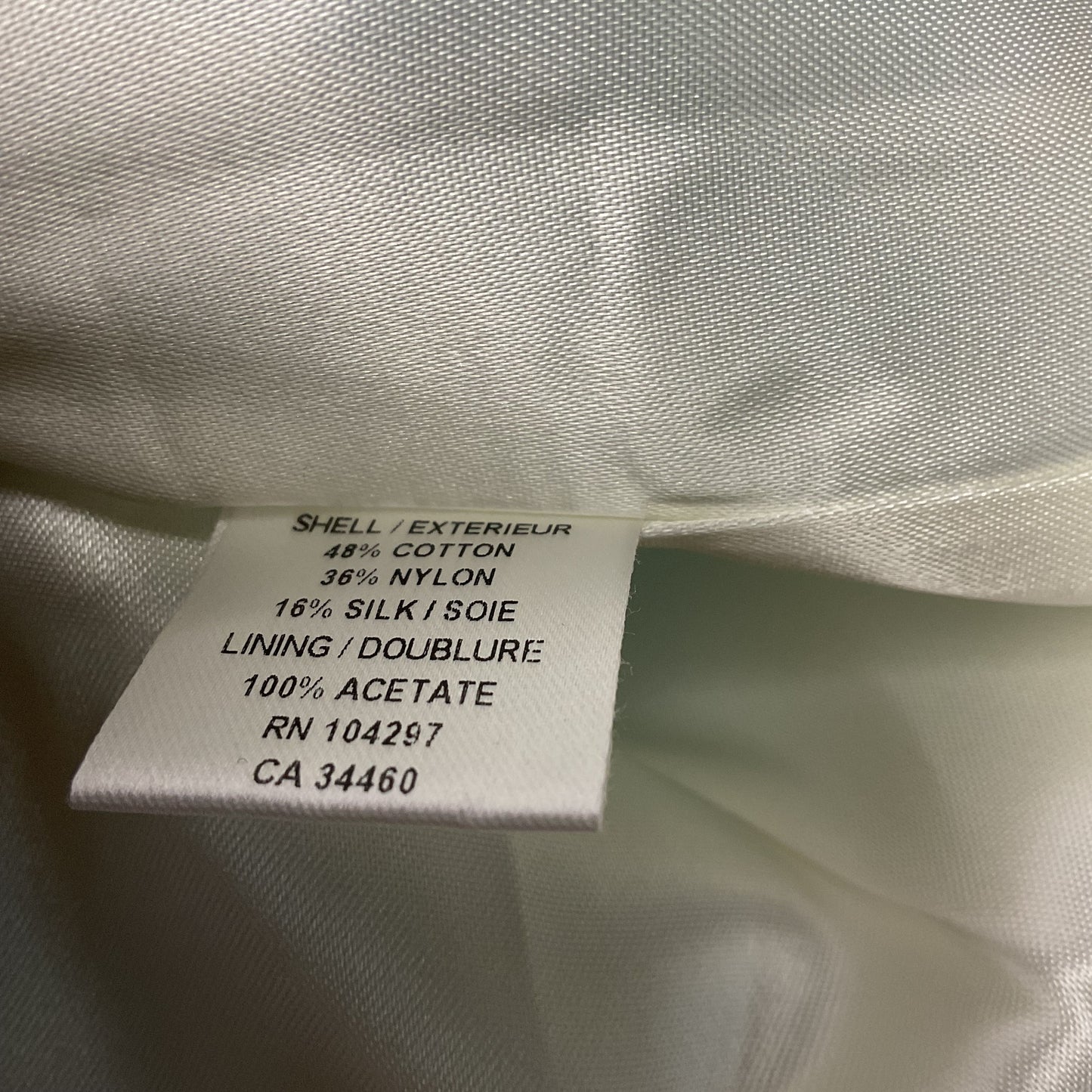 Milly Of New York White Blue Flora Pattern Skirt - Size 10