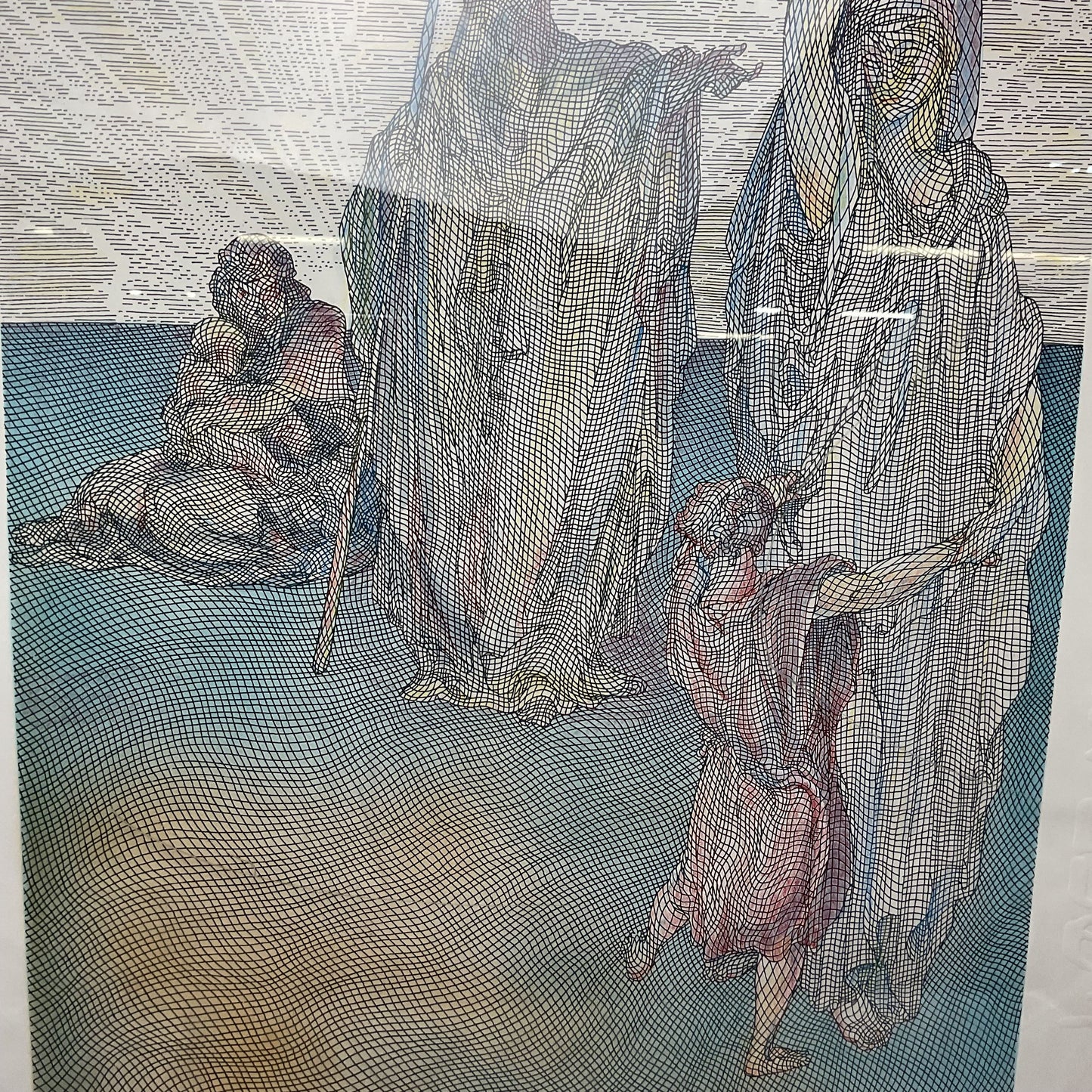 Agar Print by Guillaume Azoulay Lithograph Hand Signed HE 27/36