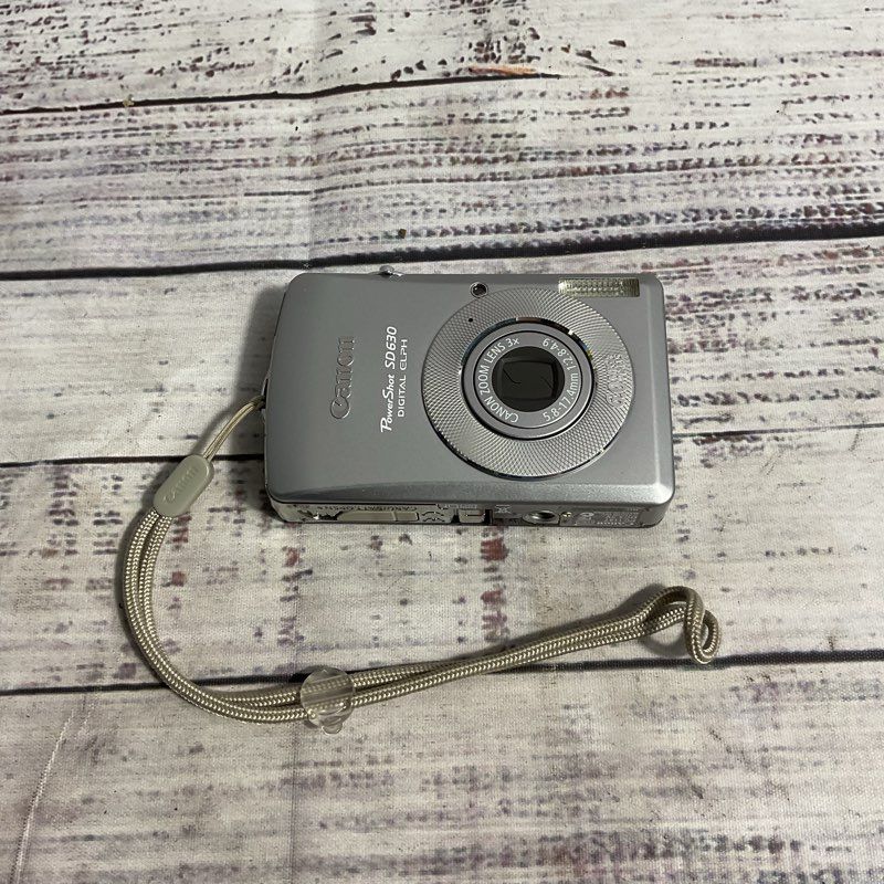 Canon Powershot SD630 6MP 3X Zoom Digital Camera UNTESTED, NO CHARGER