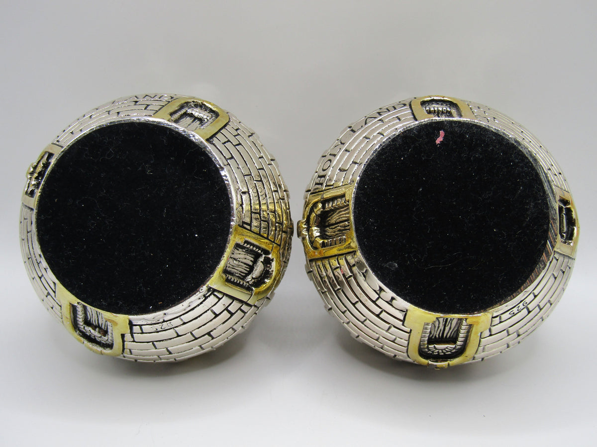 Holy Land Electroform Sterling Silver Jerusalem Cityscape