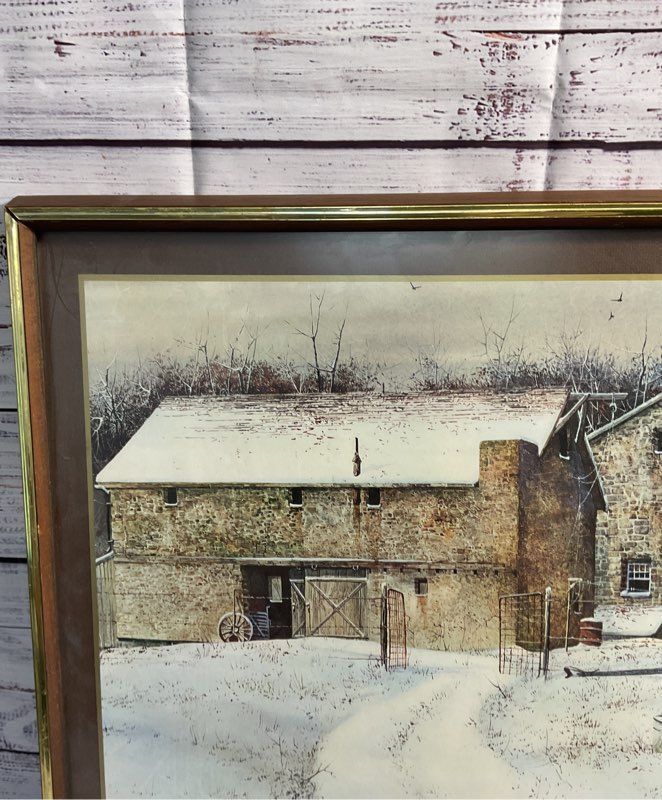 Deep Winter by Frank Hamilton Framed Art Print Signed