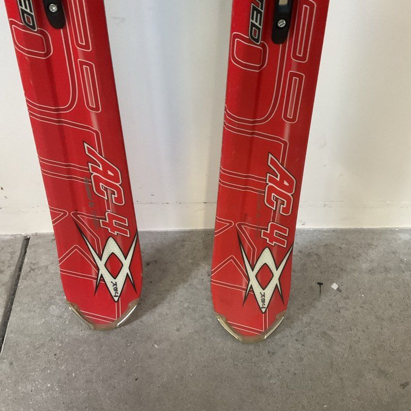 Volkl Unlimited AC-4 All Mountain Red Skis 170cm IPT Motion Binding