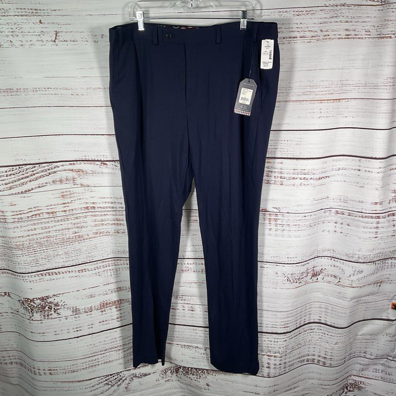NWT Ben Sherman Berkley Suit Pants Navy Stretch Slacks Pants - Size 40x32