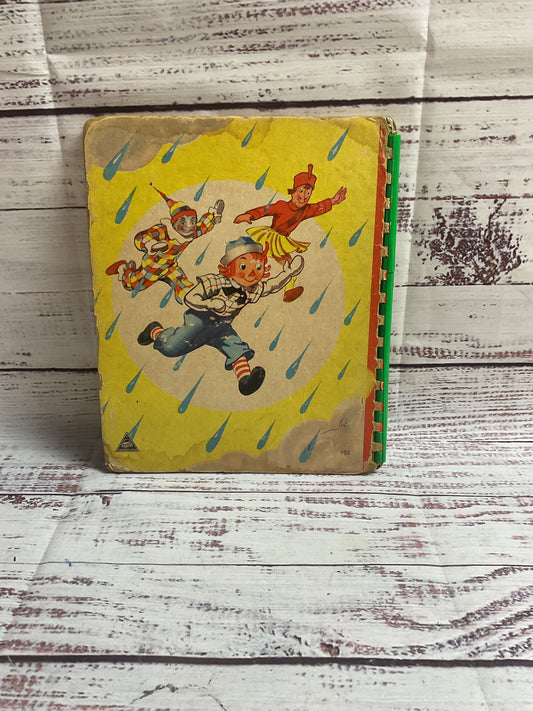 Vintage 1947 Raggedy Ann At The End Of The Rainbow Children's Book