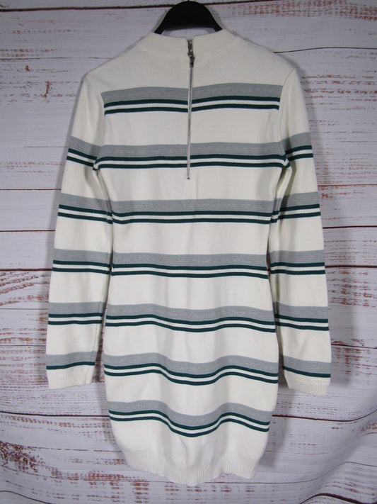 Endless Rose Women's Striped Knit Sweater Dress Size M