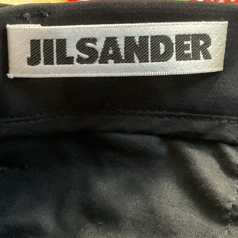 JIL SANDER Women's Black Silk Blend Dress Pants- SZ 40