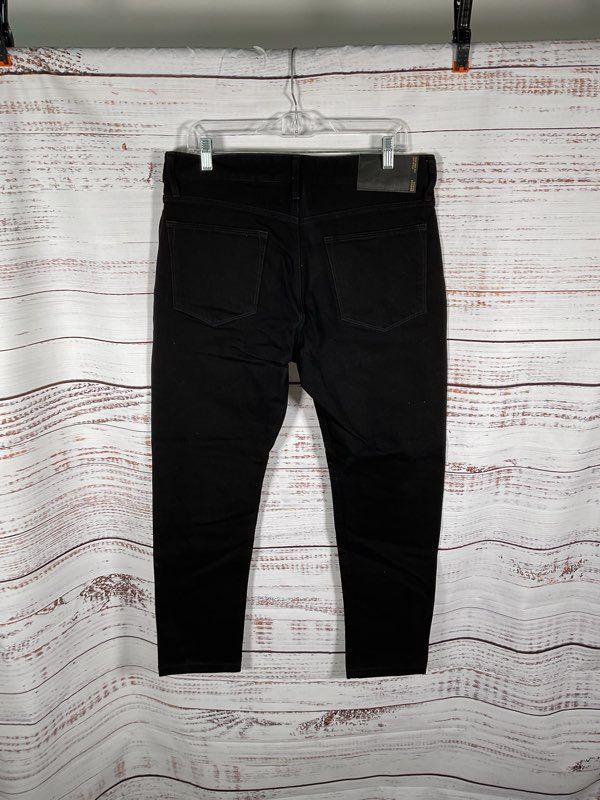 Buck Mason Maverick Slim Fit Jeans Black Double Dipped Men's 33x34