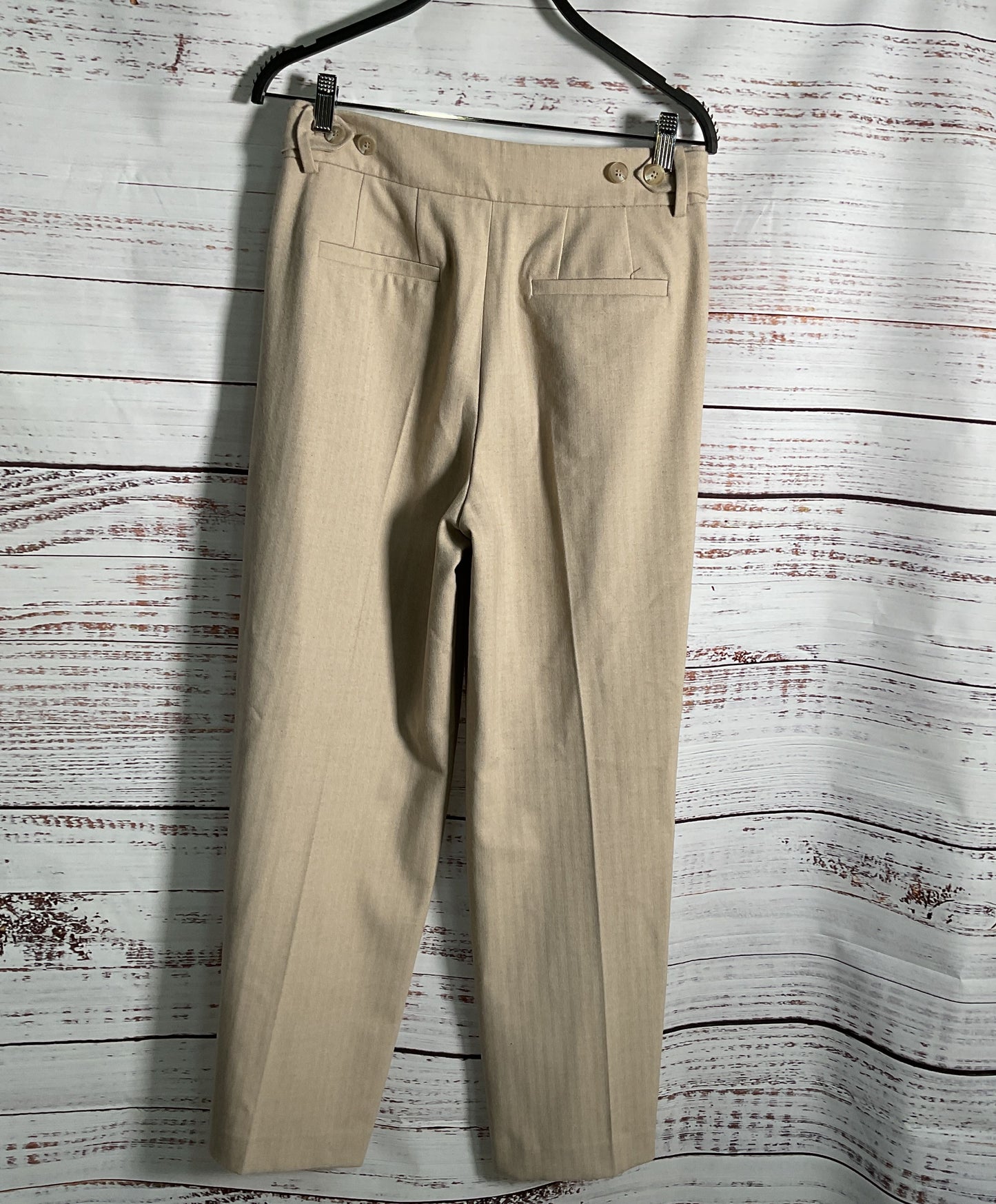 NWT JW Jason Wu Beige Pants Size M