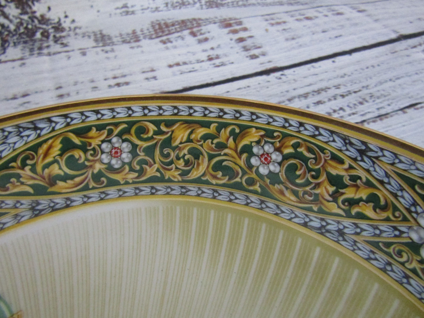 Franklin Mint House of Faberge Garden of Jewels Imperial Egg Plate