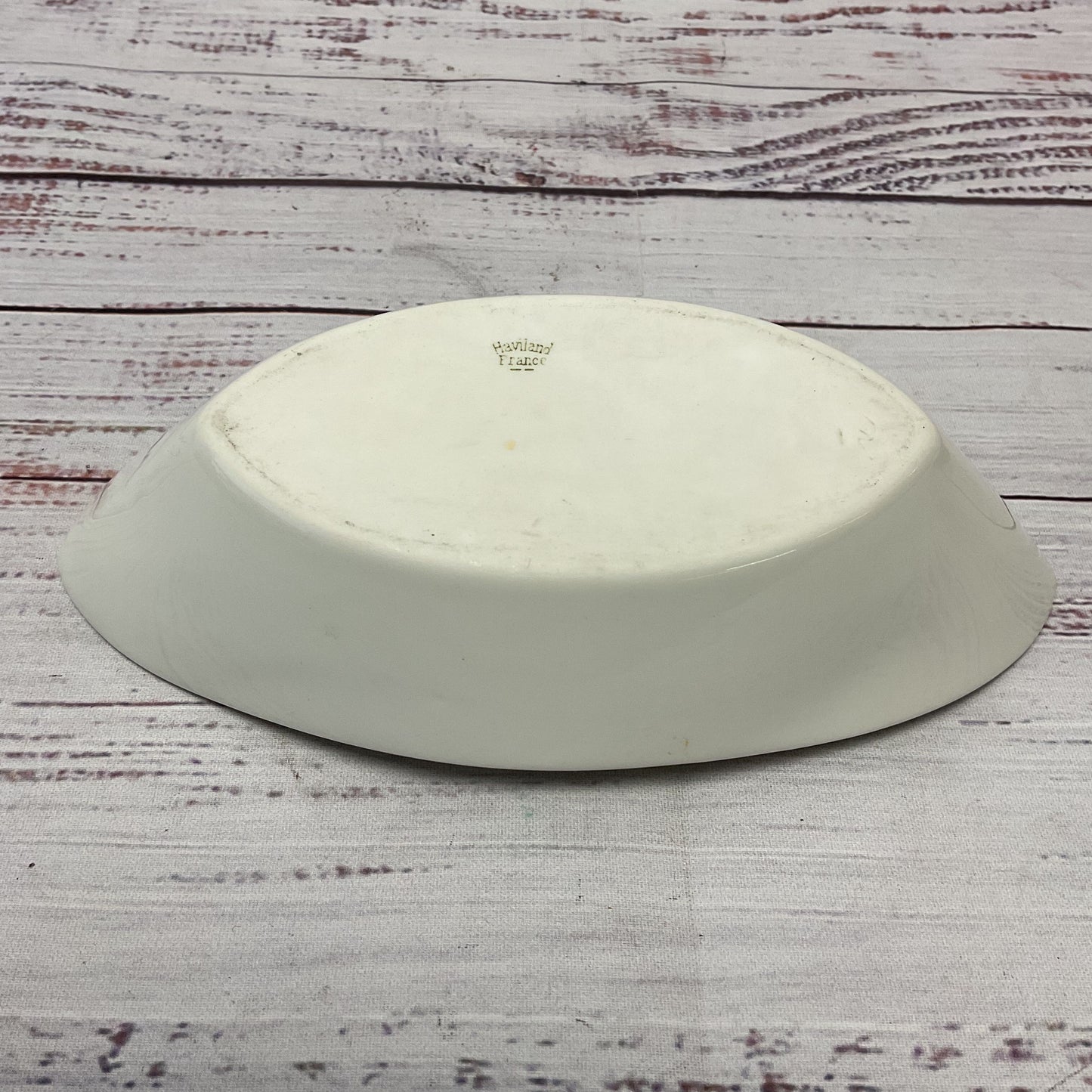 Haviland Gravy Boat And Canoe Bowl White Ceramic 7.5"