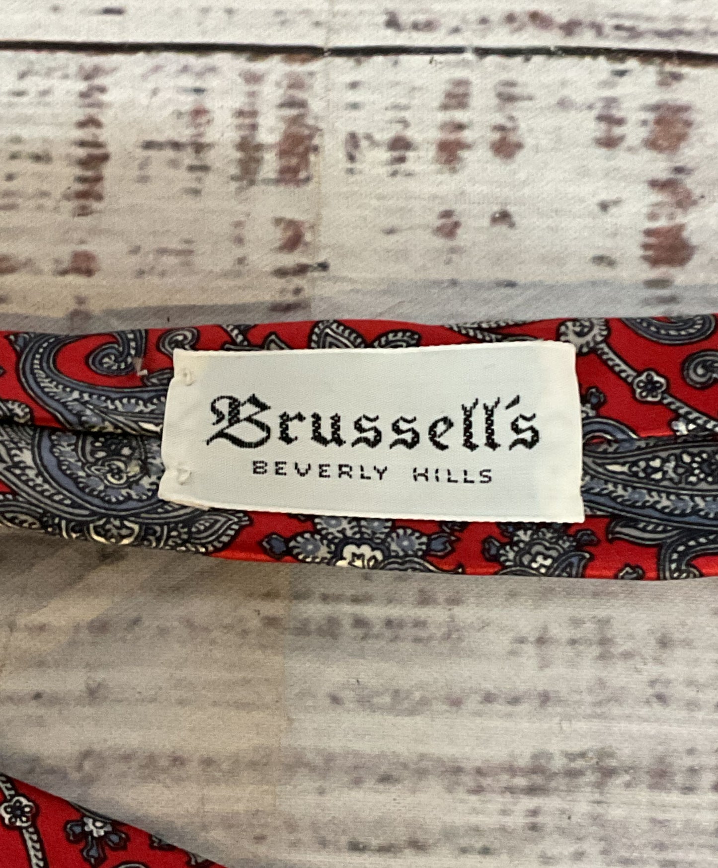 Oscar de la Renta Silk Paisley Tie Multicolor OS