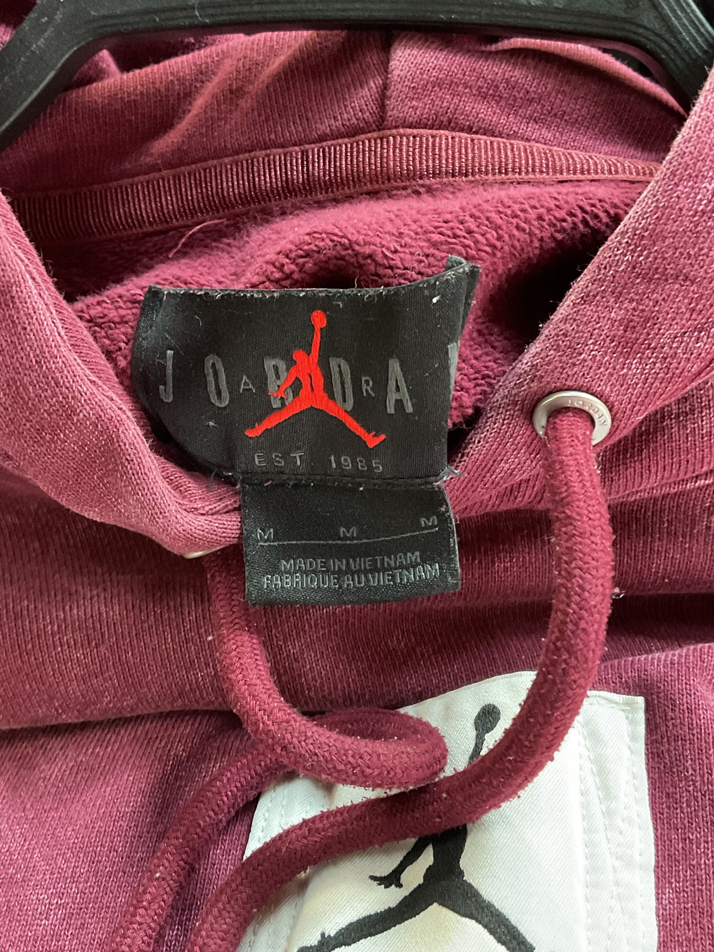 Air Jordan Flight Magenta Pullover Hoodie - Size M
