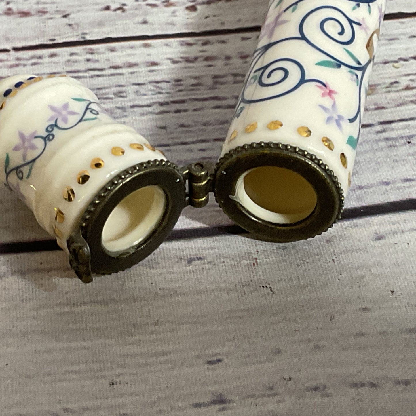 SUSAN FISCHER WEISS Ceramic Mezuza- 5.5"