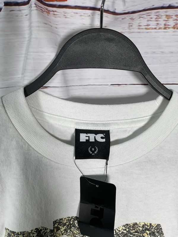 FTC Skateshop OG Logo Tree Camouflage T Shirt White Size S Made in USA