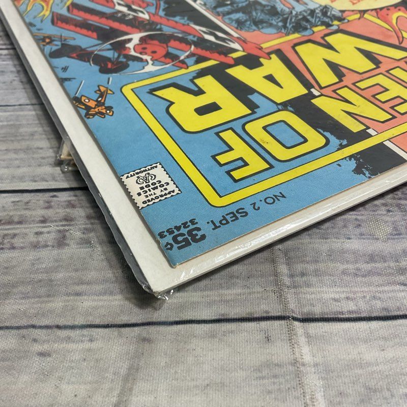 Lot Of 3 Vtg. Men Of War #2 7 17 Dc Comics Gravedigger Ungraded