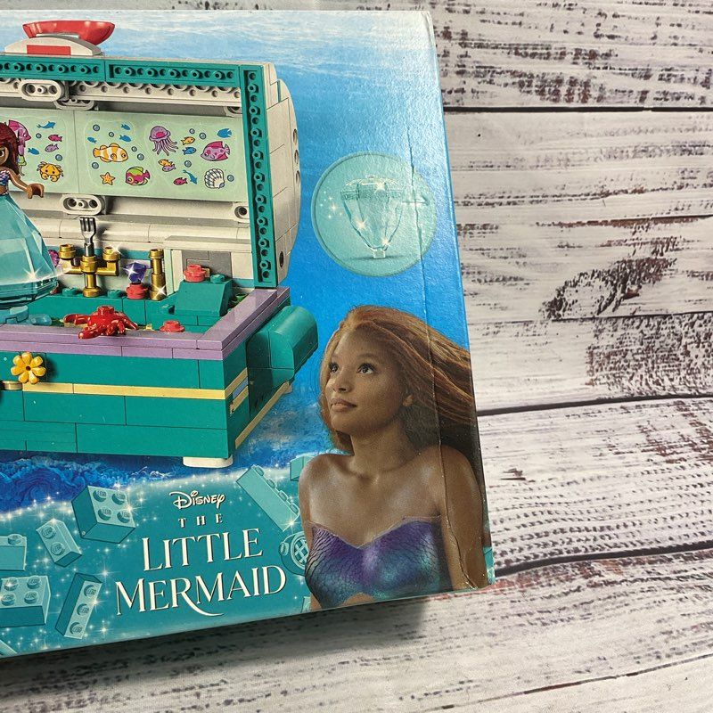 NEW SEALED Lego X Disney Ariel's Treasure Chest The Little Mermaid 43229 Set