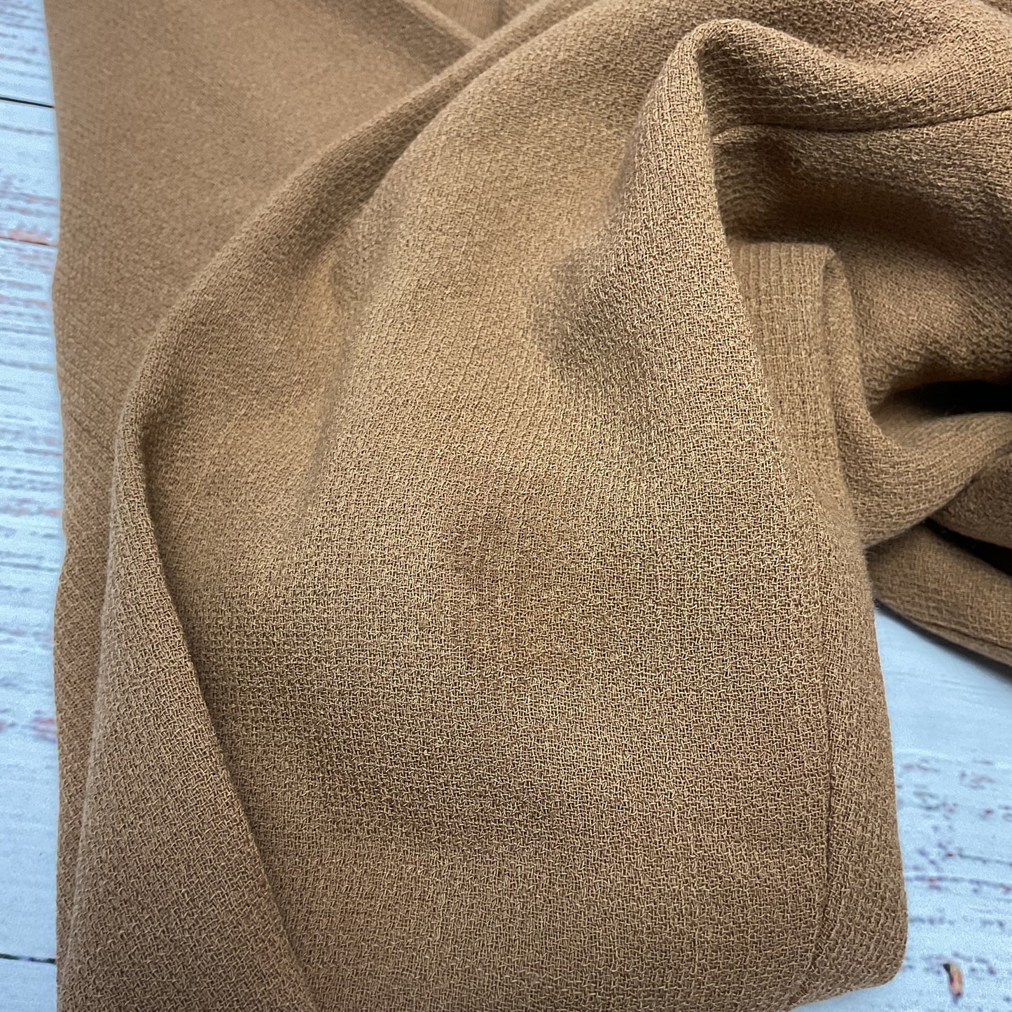 Lela Rose Brown Wool Blend Pearl Pant Leg Pants - Size 14