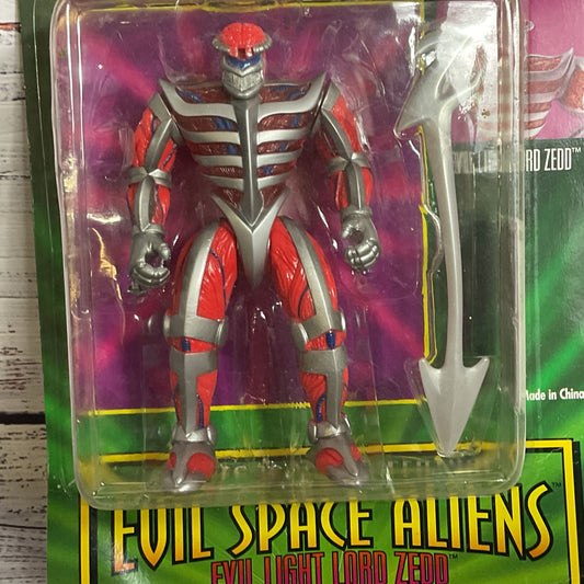 NWD Bandai Mighty Morphin POWER RANGERS Evil Light Lord Zedo Figure