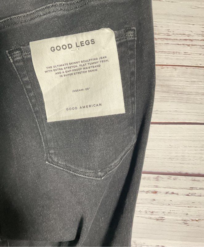 NWT Women's Good American Black Jeans Size 16