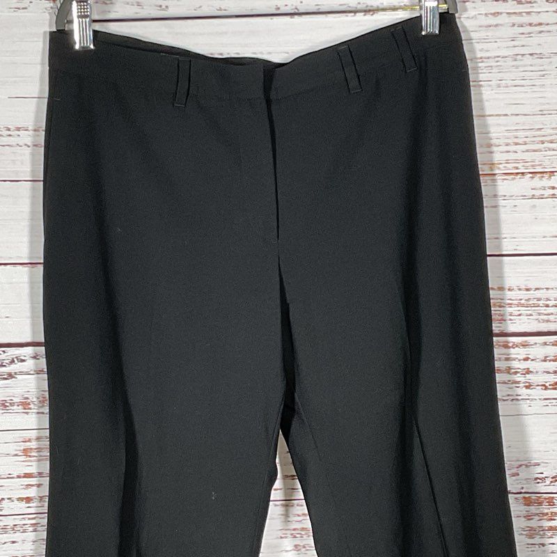 JIL SANDER BLACK DRESS PANTS - Size 42