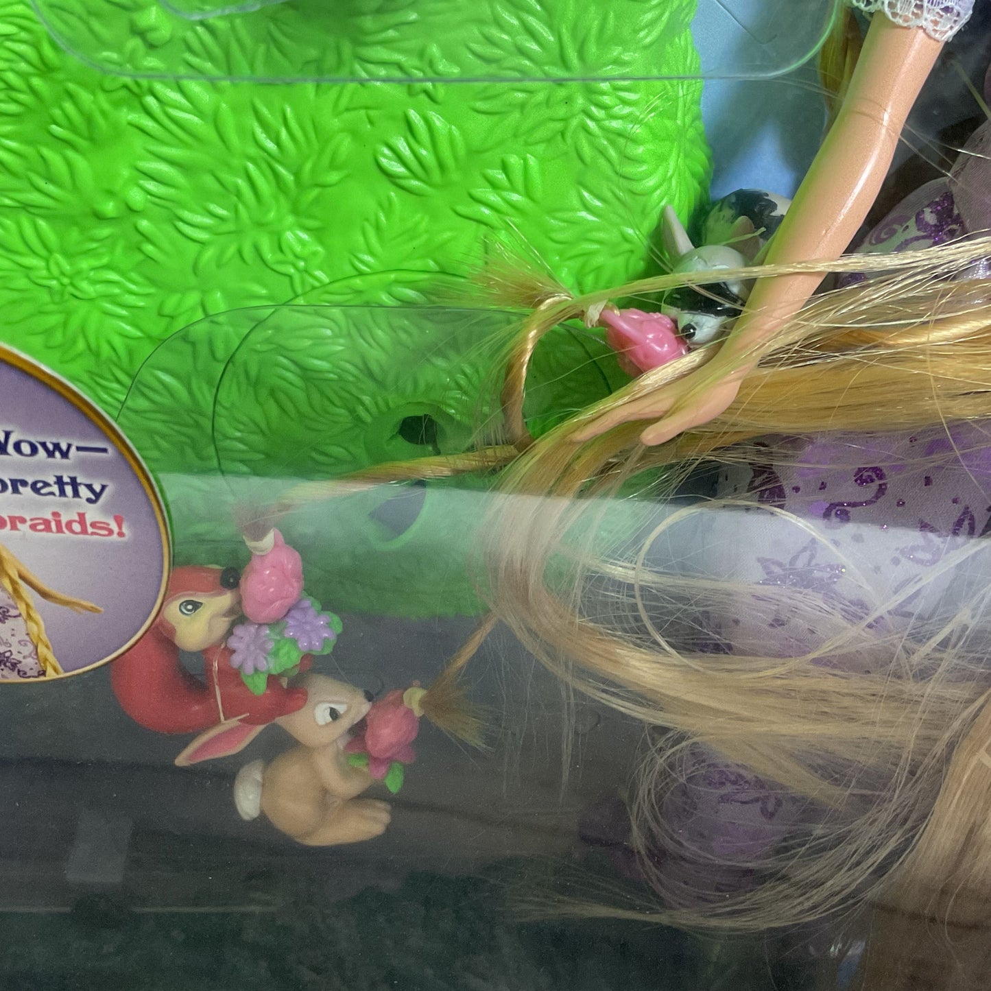 NOB Mattel Rapunzel Braiding Friends Hair Braider