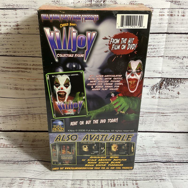 NEW Full Moon Playthings Charles Band's KILL JOY Collectible Figure (SIGNED???)