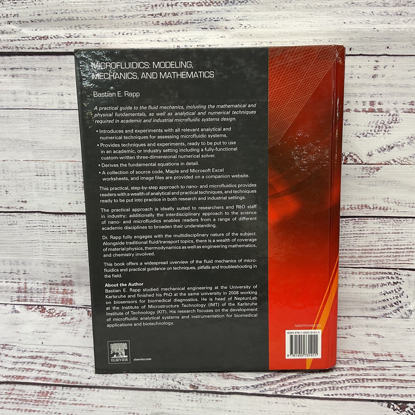 Microfluidics Modeling, Mechanics And Mathematics By Bastian E. Rapp