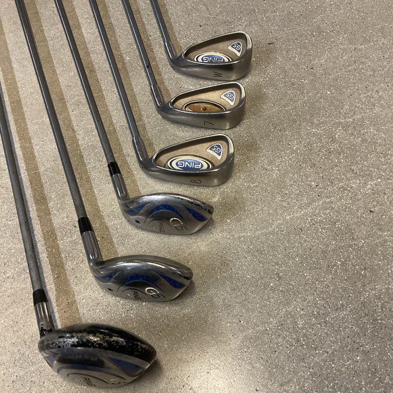 PING G5 TFC 100 Set of 7 Clubs - Driver, Hybrids, 7, 8, W Irons