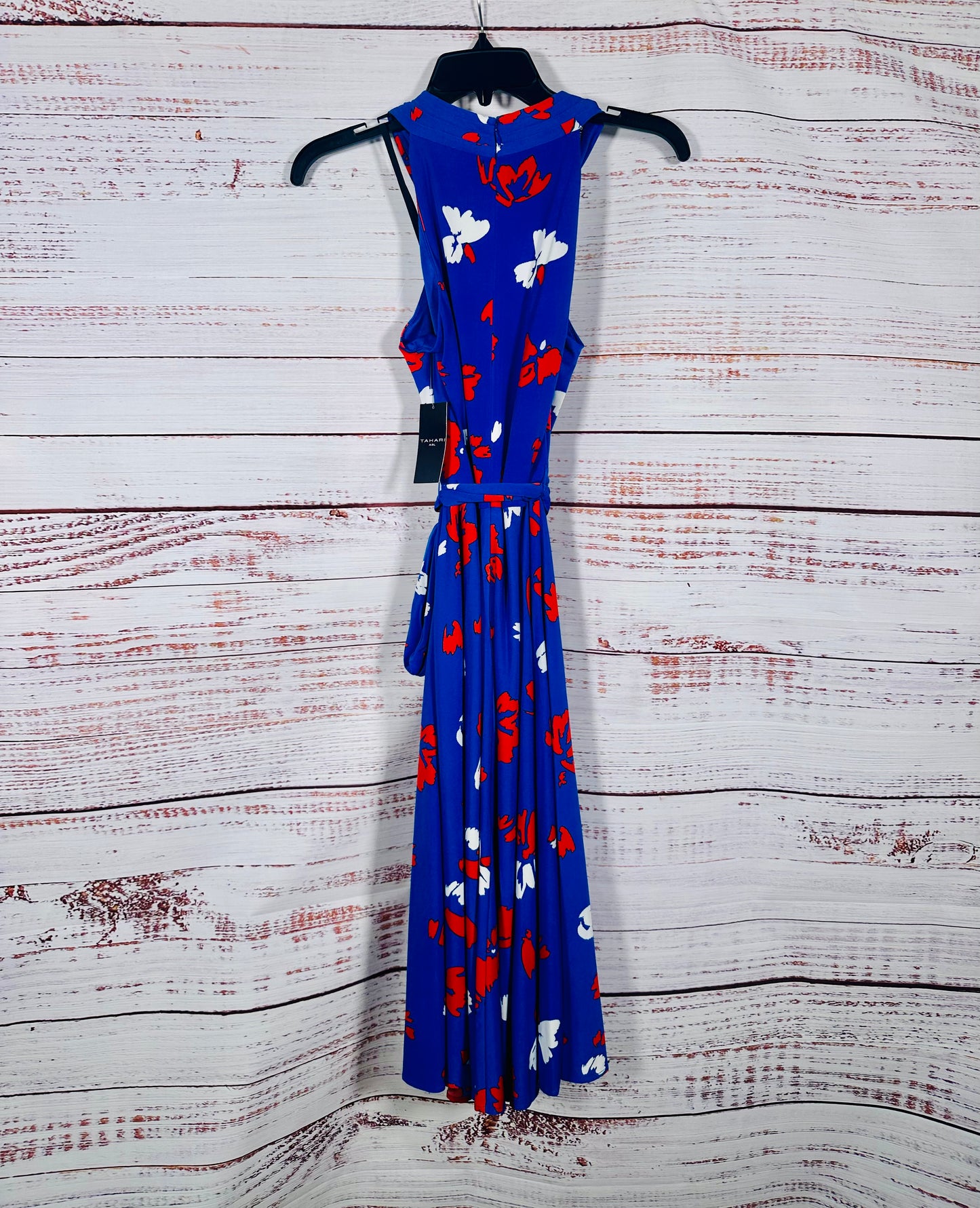 NWT Tahari Dress Blue Multi